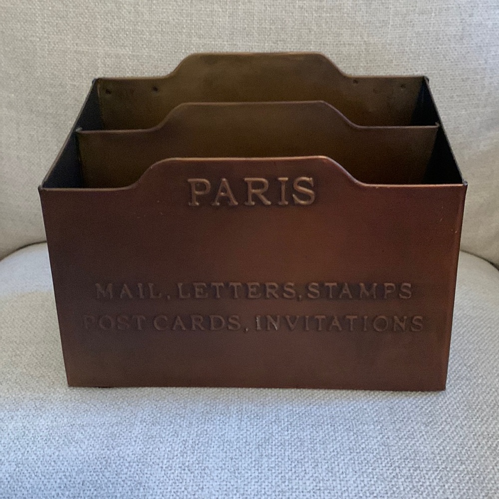 World Market Paris Letter Holder